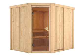  Karibu | Malin Sauna | Bronzeglas Deur 400142-31